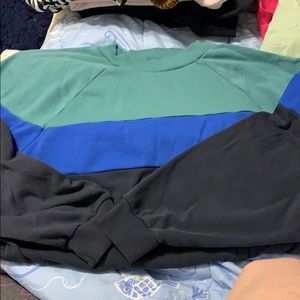 American Eagle colorblock soft sweatshirt large